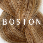Boston Copper Gold Red Human Hair Extensions